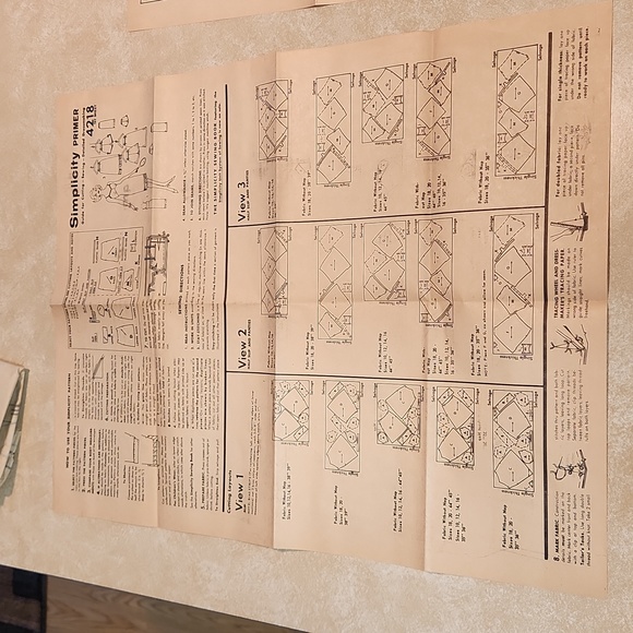 Simplicity vintage unique pattern # 4218  Sz 18- uncut; slip, half slip, panties - Picture 5 of 7